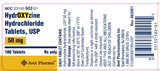 Hydroxyzine HCl 50mg tablets, 1000 count - You must be a verified client of Axel F. Sondhof, DVM, or his associates to purchase this item