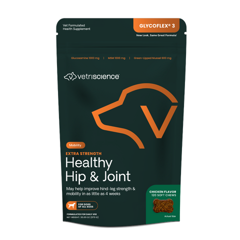 Extra Strength Healthy Hip & Joint for Dogs, All Weight Ranges – 120/Pkg