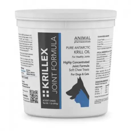 Krillex Joint Formula - Pure Antarctic Krill Oil - for Dogs and Cats