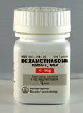 Dexamethasone 4mg Tablets, 100 count - Rx Item for clients only